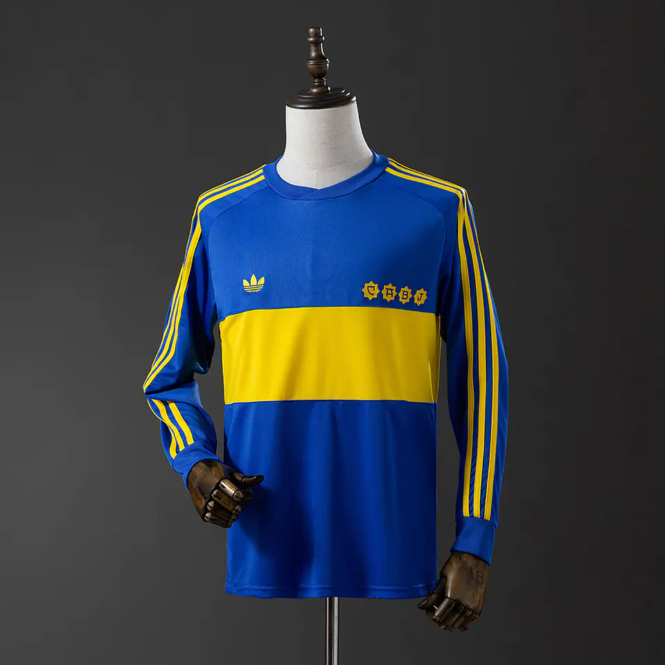 Boca Juniors 1981 Retro (Home Kit) Manga Comprida 1