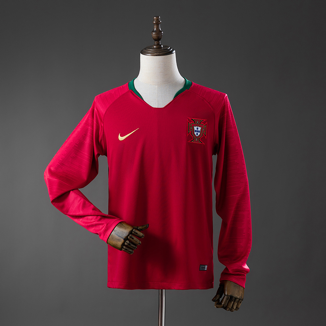 PORTUGAL Retro 2018 (Home Kit) Manga Comprida 1