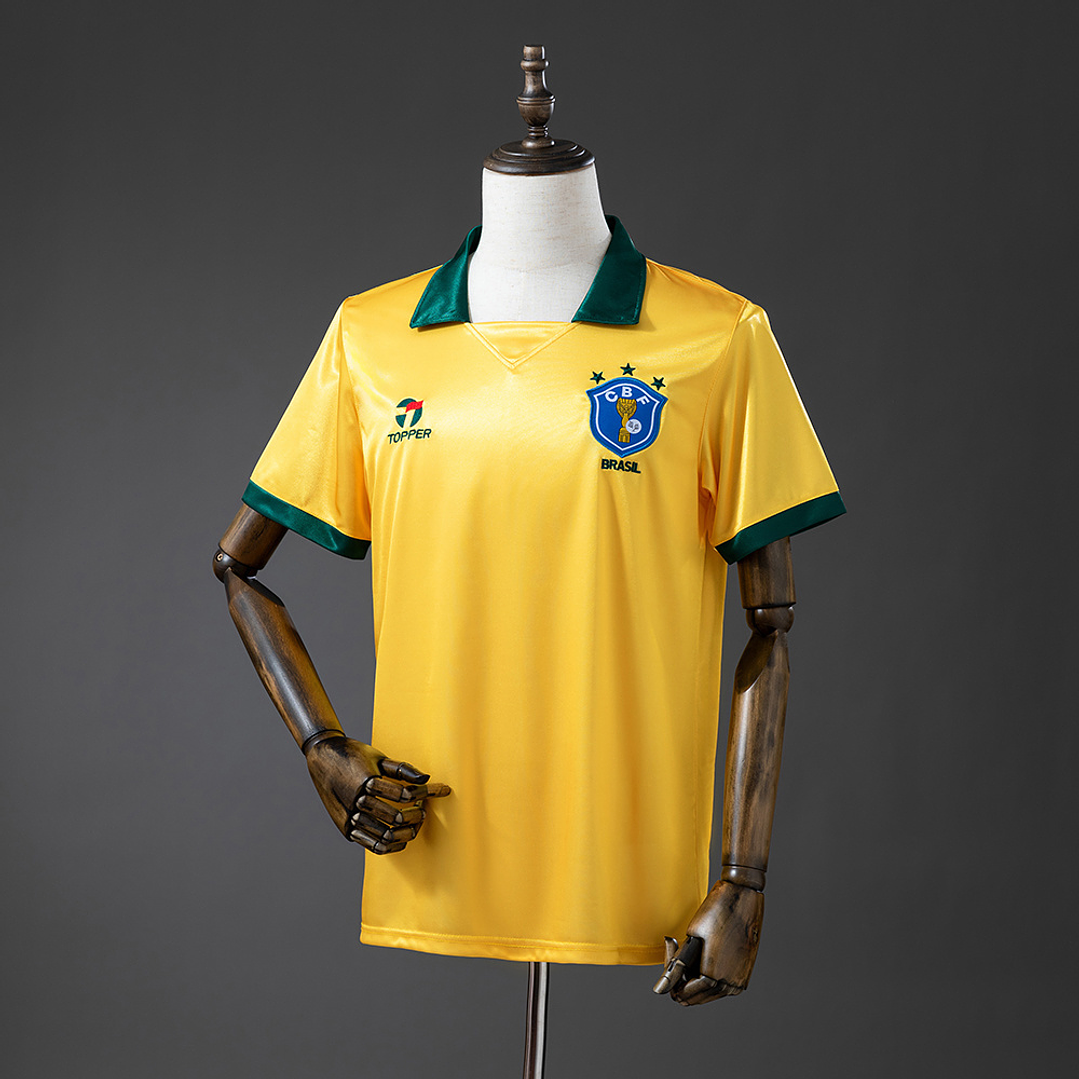 BRASIL 1988 Retro (Home Kit) 1