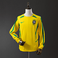 BRASIL 2002 Retro (Home Kit) Manga Comprida - Thumbnail 1