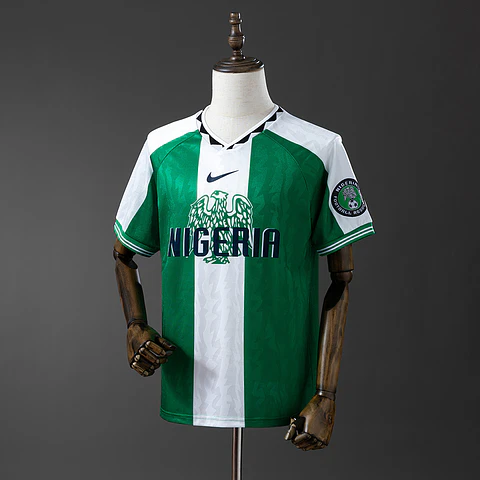 NIGÉRIA 96/98 Retro (Home Kit)