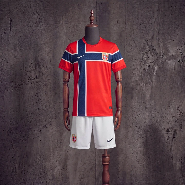 NORUEGA 2026 (Home Kit Criança) 1