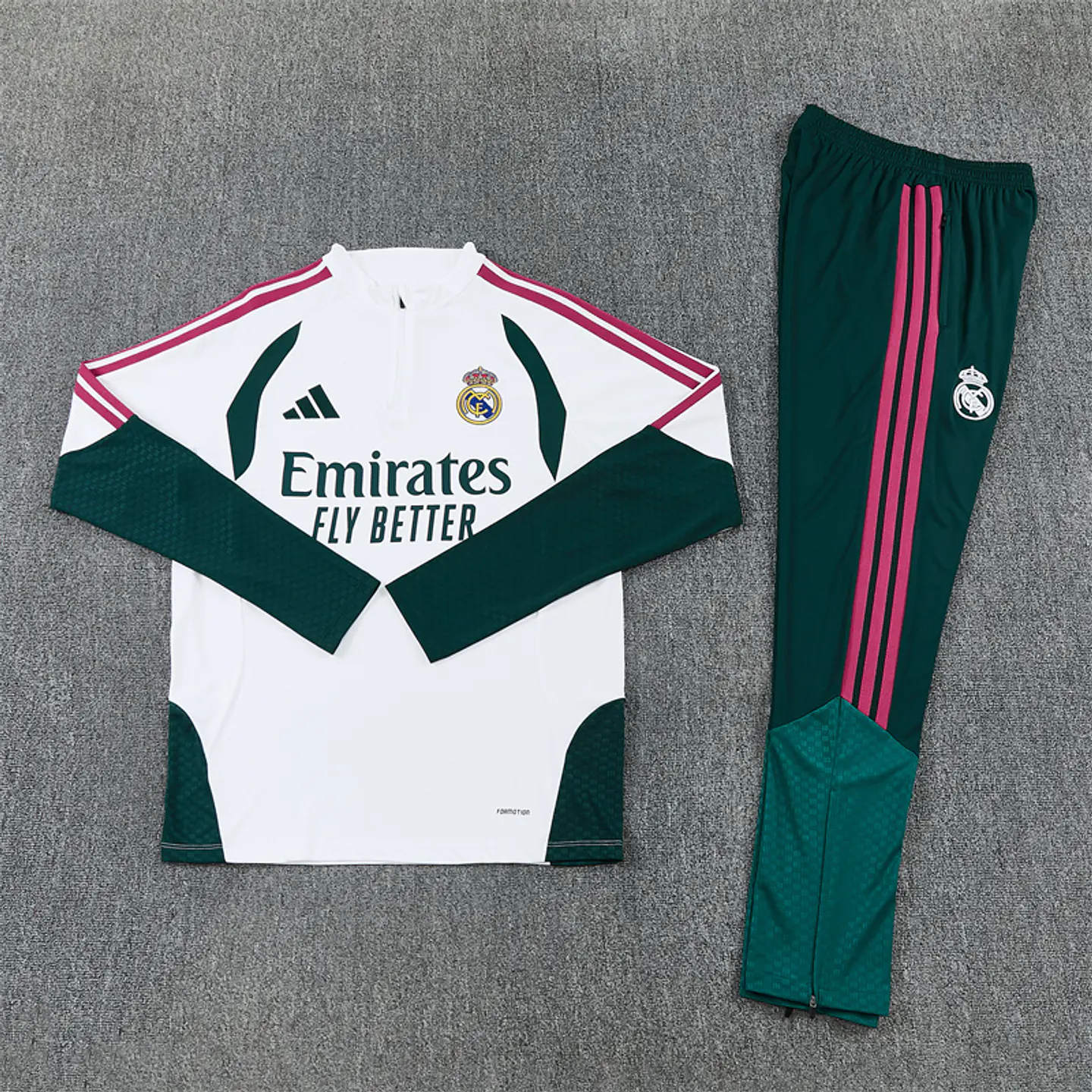 REAL MADRID (Meio Ziper) Criança/Adulto 1