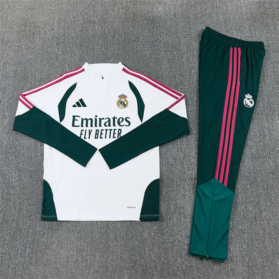 REAL MADRID (Meio Ziper) Criança/Adulto 1