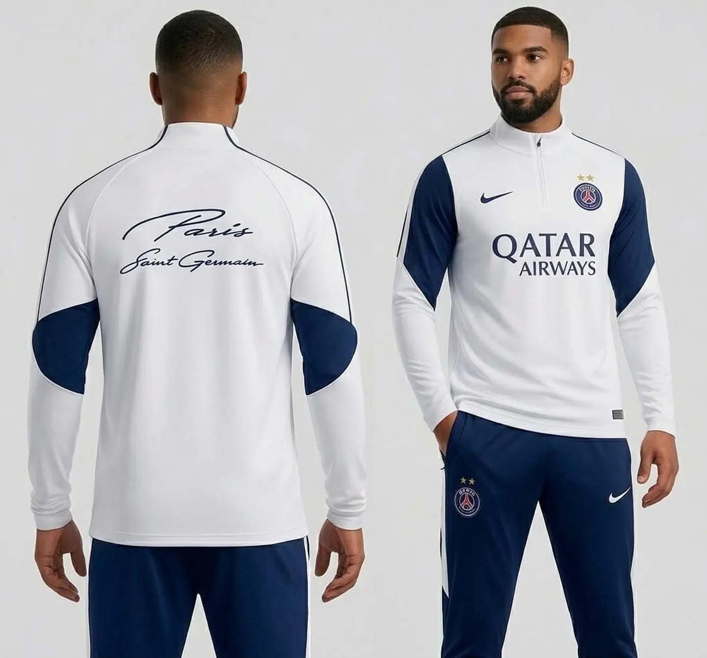 PSG 26/27 (Meio Ziper) Fato Treino Criança/Adulto 1