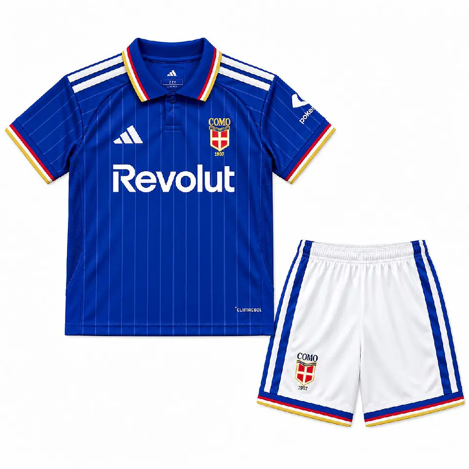 COMO 1907  26/27 (Home Kit) Criança 2