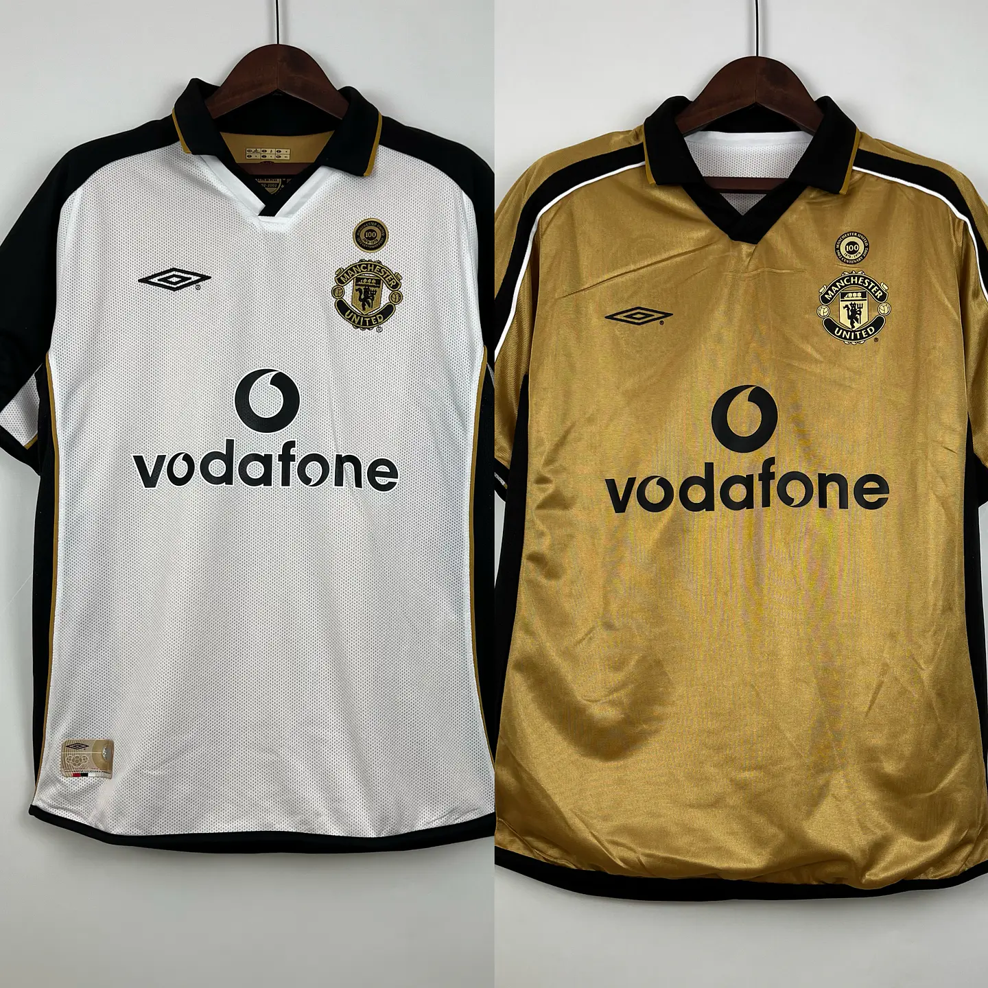 Manchester United Retro 2001/02 – 100th Anniversary | Dupla Face 🔴🏆 6