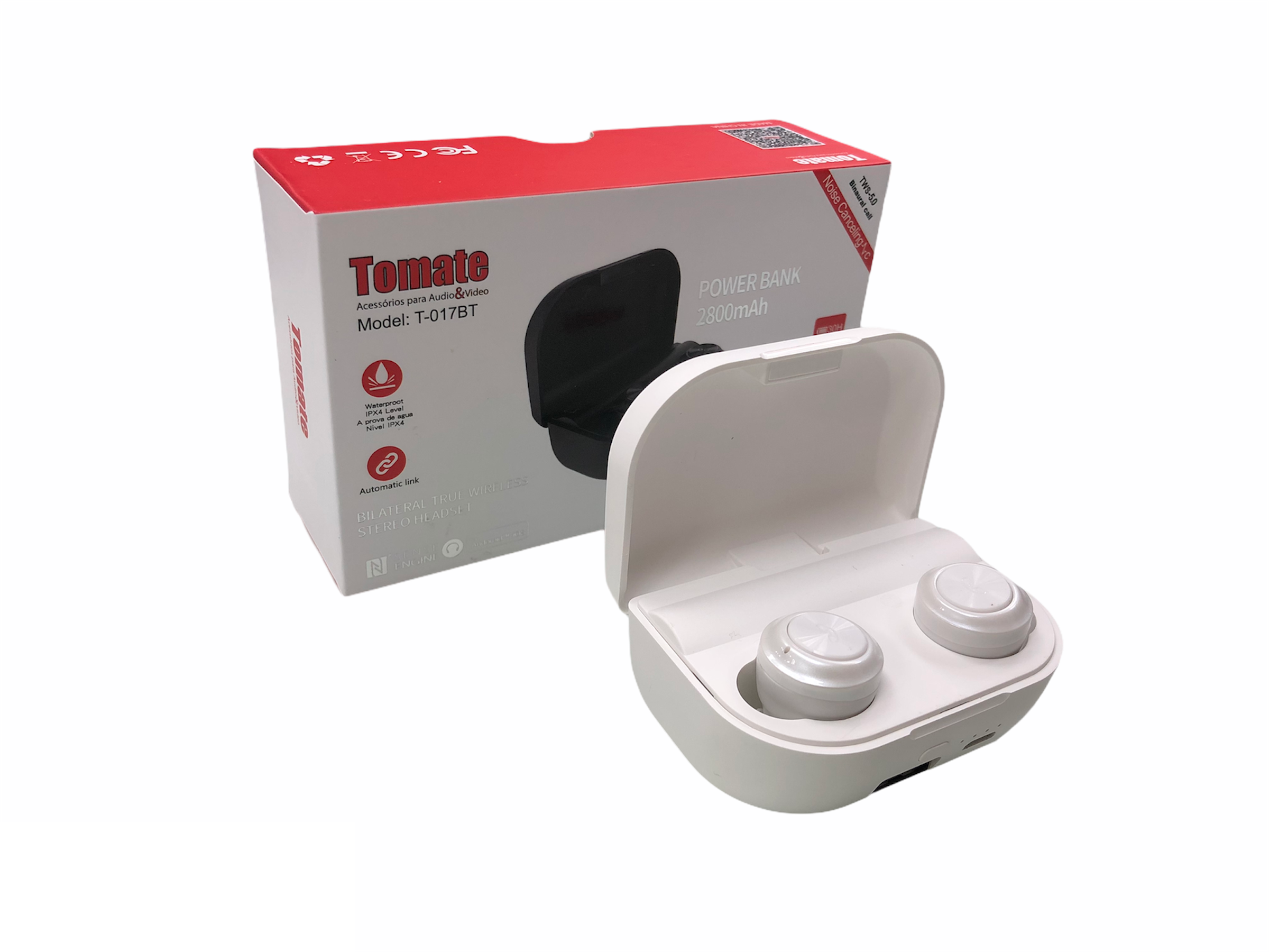 Audifonos Bluetooth Power Bank T-017BT