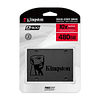 Disco Duro Solido Kingston A400 - 480GB - 2.5" - Lectura 500MB/s Escritura 450MB/s
