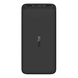 20000mah Redmi 18w Fast Charge Power Bank Black