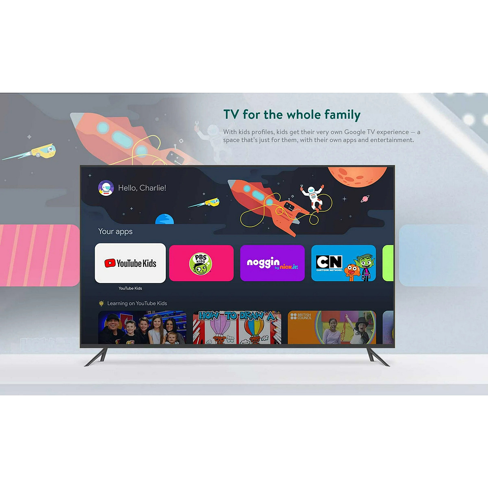 ONN Stick FHD Google Tv - Mando a Voz