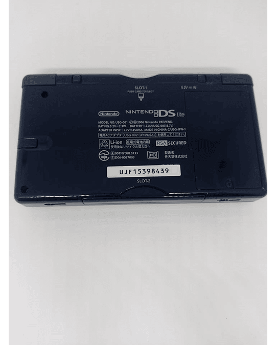 Nintendo DS Lite desbloqueada con memoria 32gb