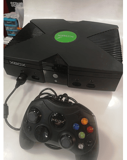 Xbox original, modificada con salida HDMI, disco duro interno de 1 tera con 300 juegos