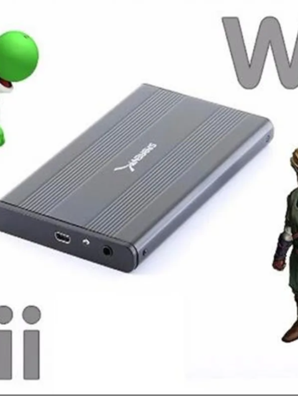 DISCO DURO CON JUEGOS DE WII DE 160GB CON 150 JUEGOS 1