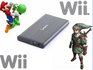 DISCO DURO CON JUEGOS DE WII DE 160GB CON 150 JUEGOS