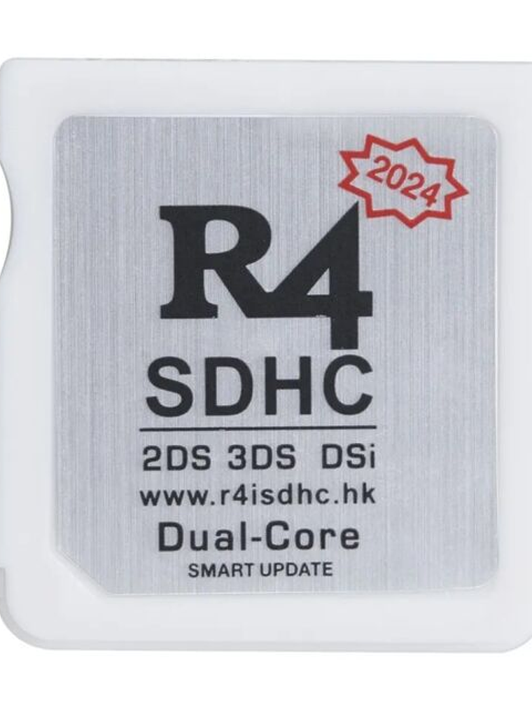 R4 PLATEADA CON 64GB para las 3ds con mas 300 juegos 2