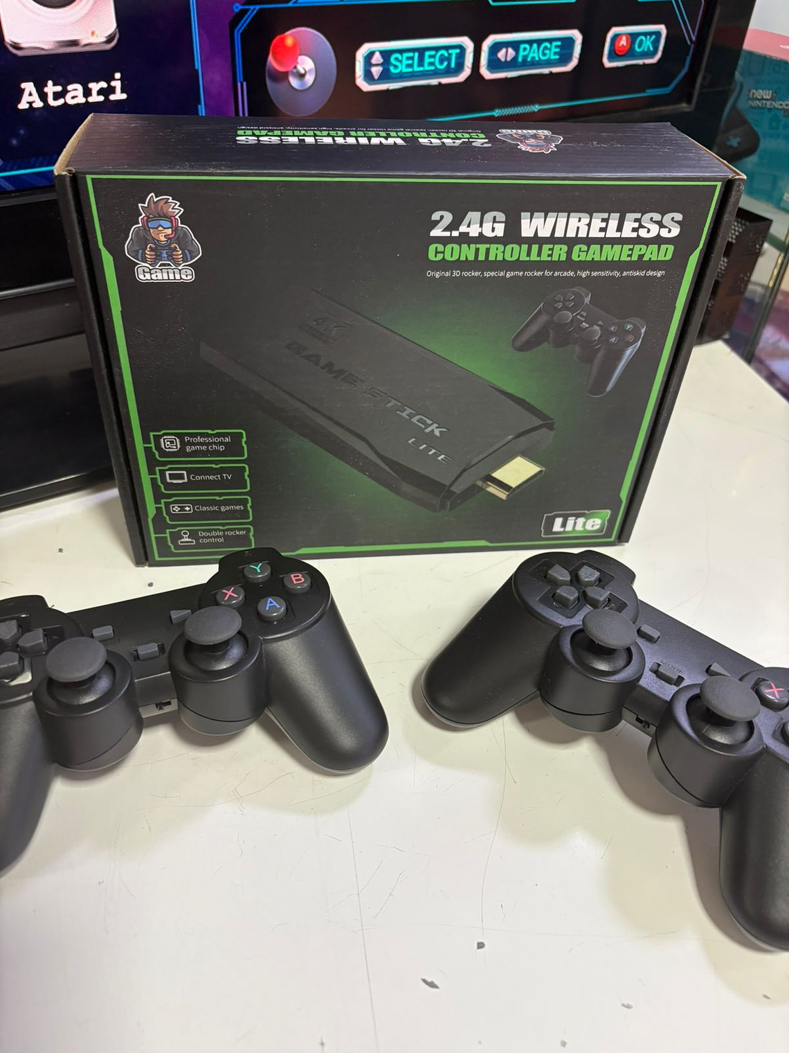 Consola Retro de Videojuegos 20000 Juegos+Controles Inalámbricos 1