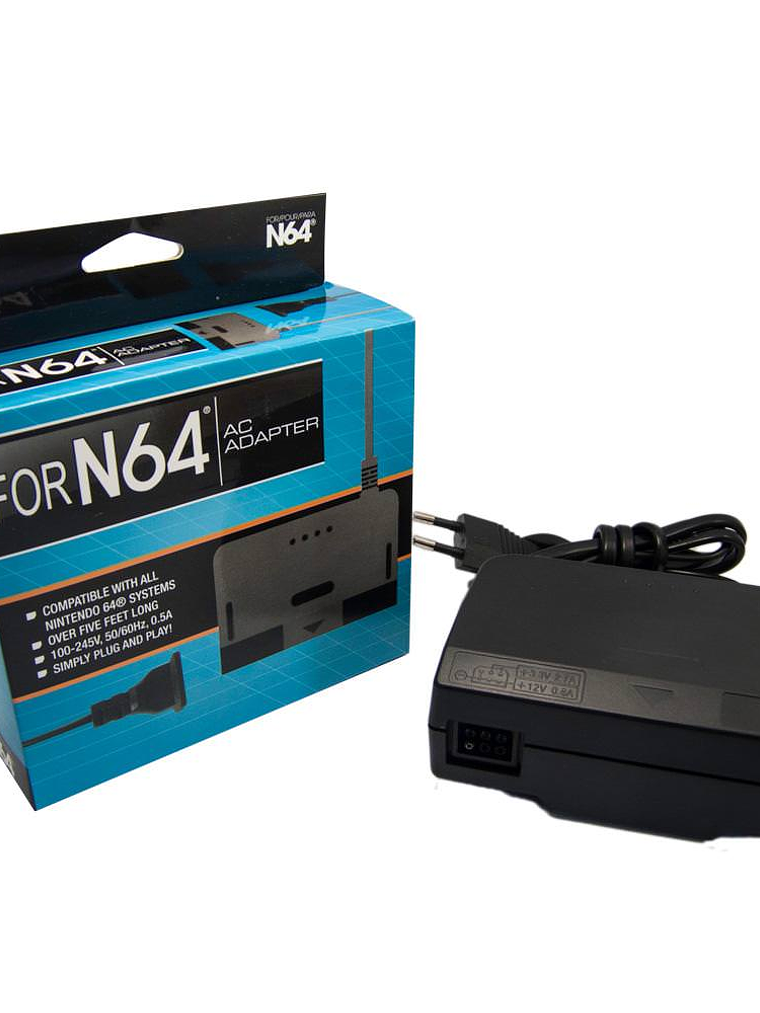 Fuente De Poder Transformador Nintendo 64 1