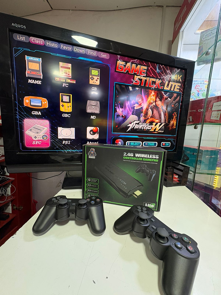 Consola Retro de Videojuegos 20000 Juegos+Controles Inalámbricos 3