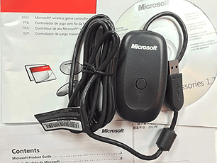 ADAPTADOR INALAMBRICO PARA CONTROL DE XBOX 360