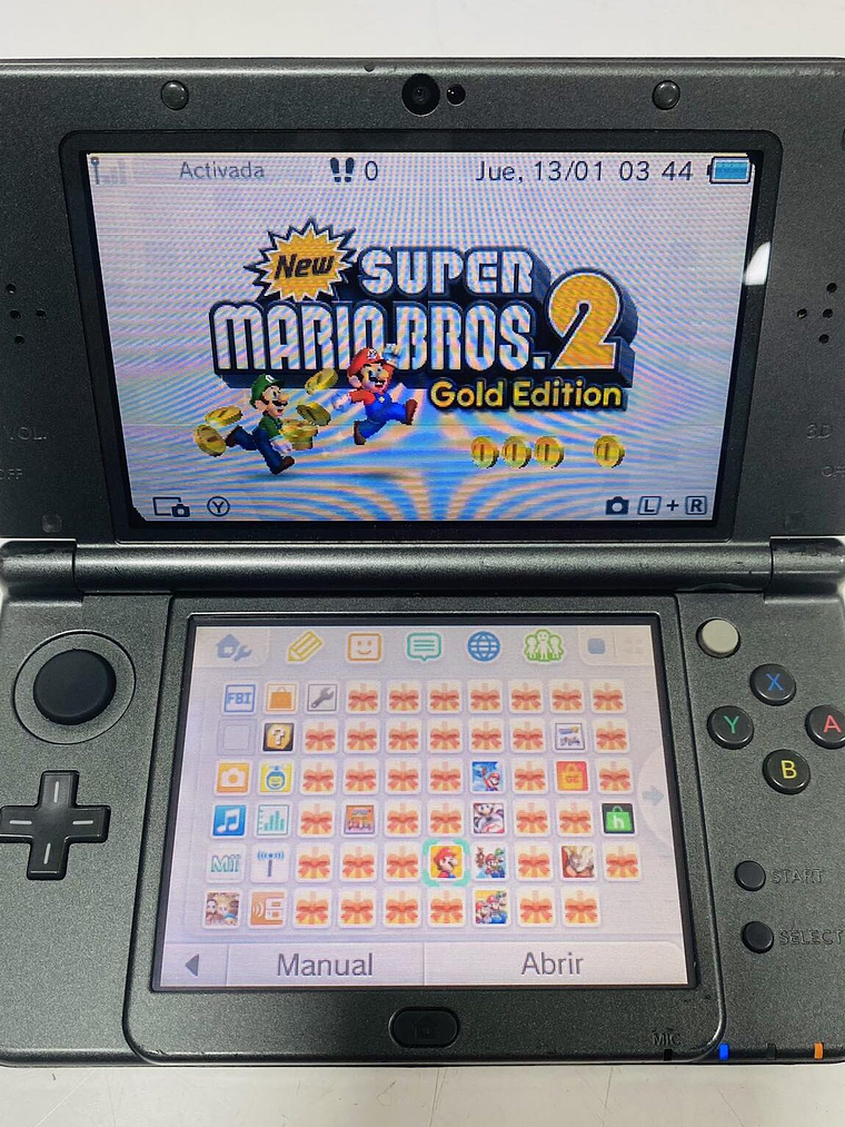 NINTENDO NEW 3DS XL DESBLOQUEADA CON 40 JUEGOS Y 2 TIENDAS GRATIS 1