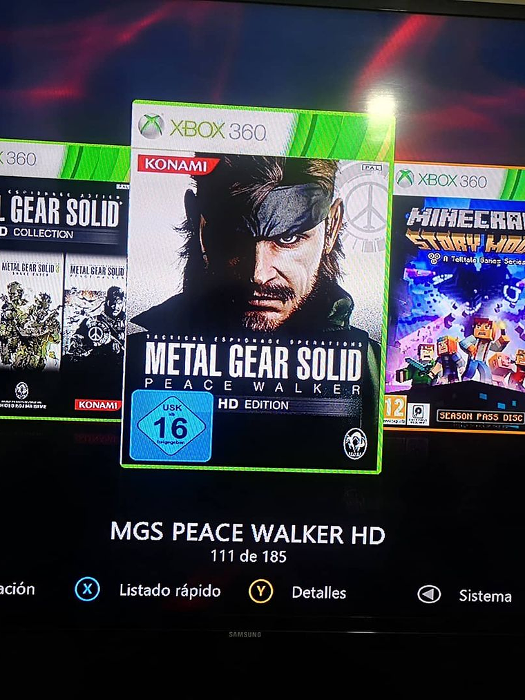 XBOX 360 CON DISCO DURO INTERNO 1GB 5