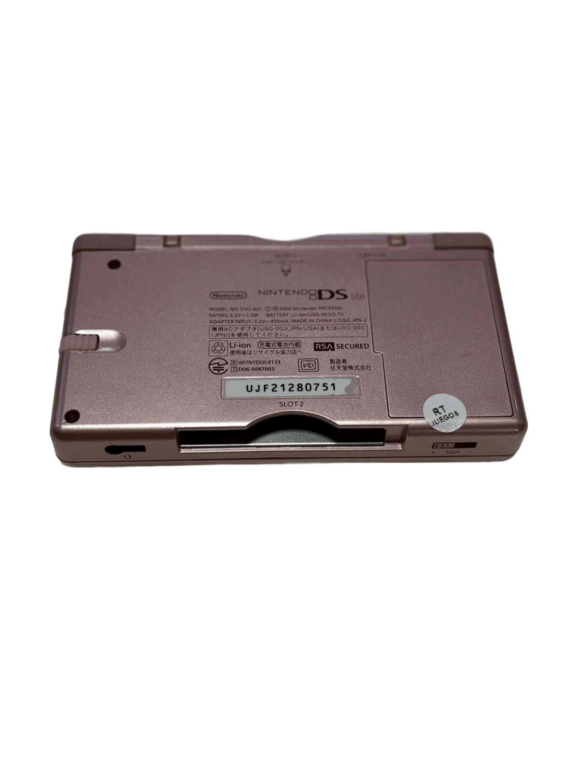 NINTENDO DS LITE ORIGINAL con juegos 3