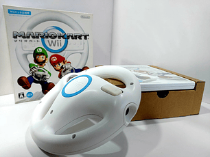 VOLANTE DE WII + JUEGO MARIO KART