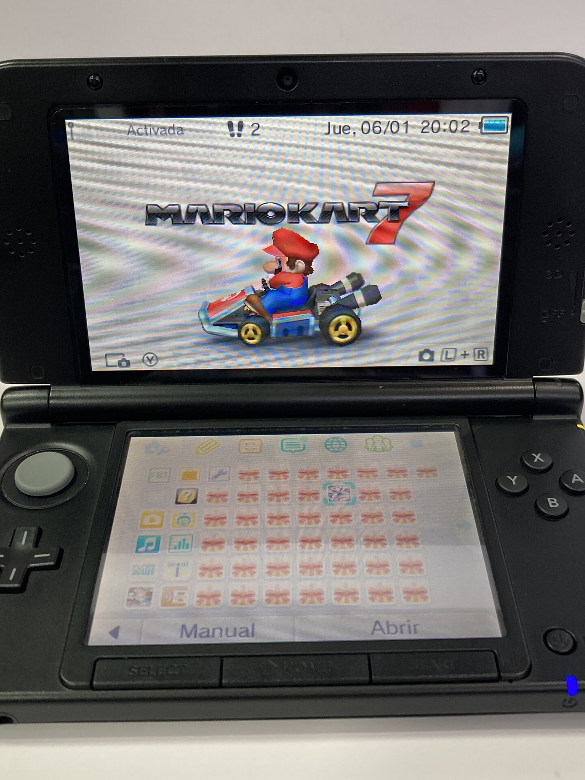 NINTENDO 3DS XL ORIGINAL DESBLOQUEDA CON JUEGOS 2