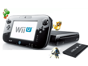 Nintendo Wii U Con Disco Duro y Retroarch con juegos