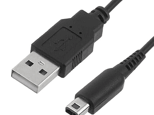 CABLE USB DE CARGA NINTENDO 3DS/ 3DS XL / DSI /DSI XL /2SA