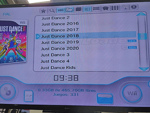 NINTENDO WII DESBLOQUEADA CON MAS DE 2000 JUEGOS + 1 MANDO 
