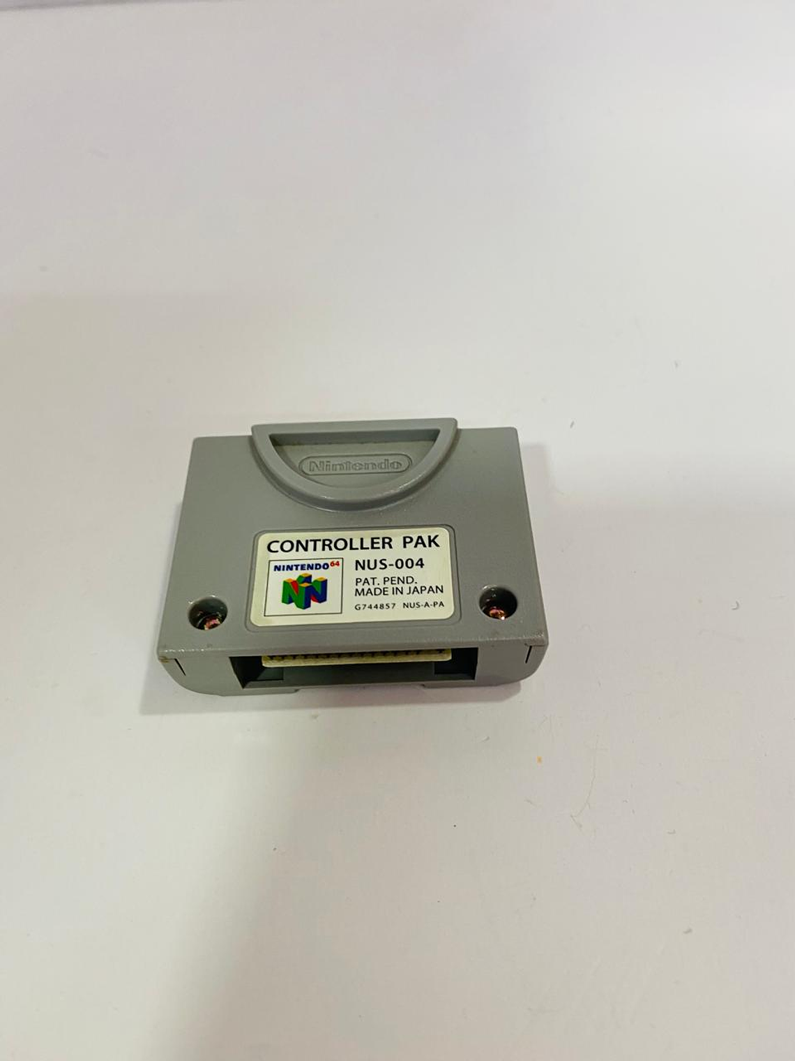 CONTROLLER PAK NINTENDO 64 MEMORY - Original 1