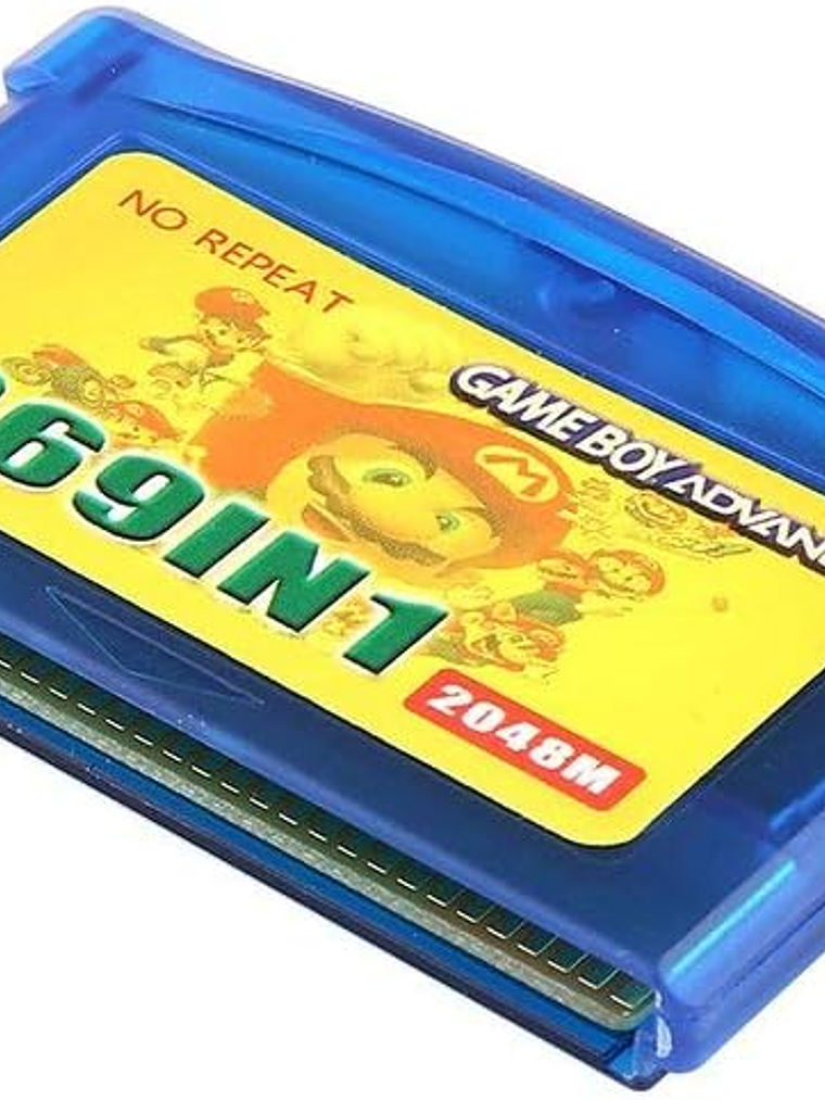 CARTUCHO DE JUEGOS GAMEBOY ADVANCE 369 en 1 3