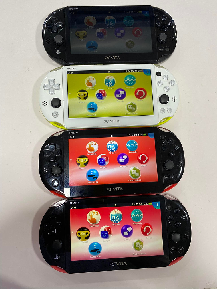 PS VITA SLIM CON MEMORIA 64GB DESBLOQUEDA CON JUEGOS 7