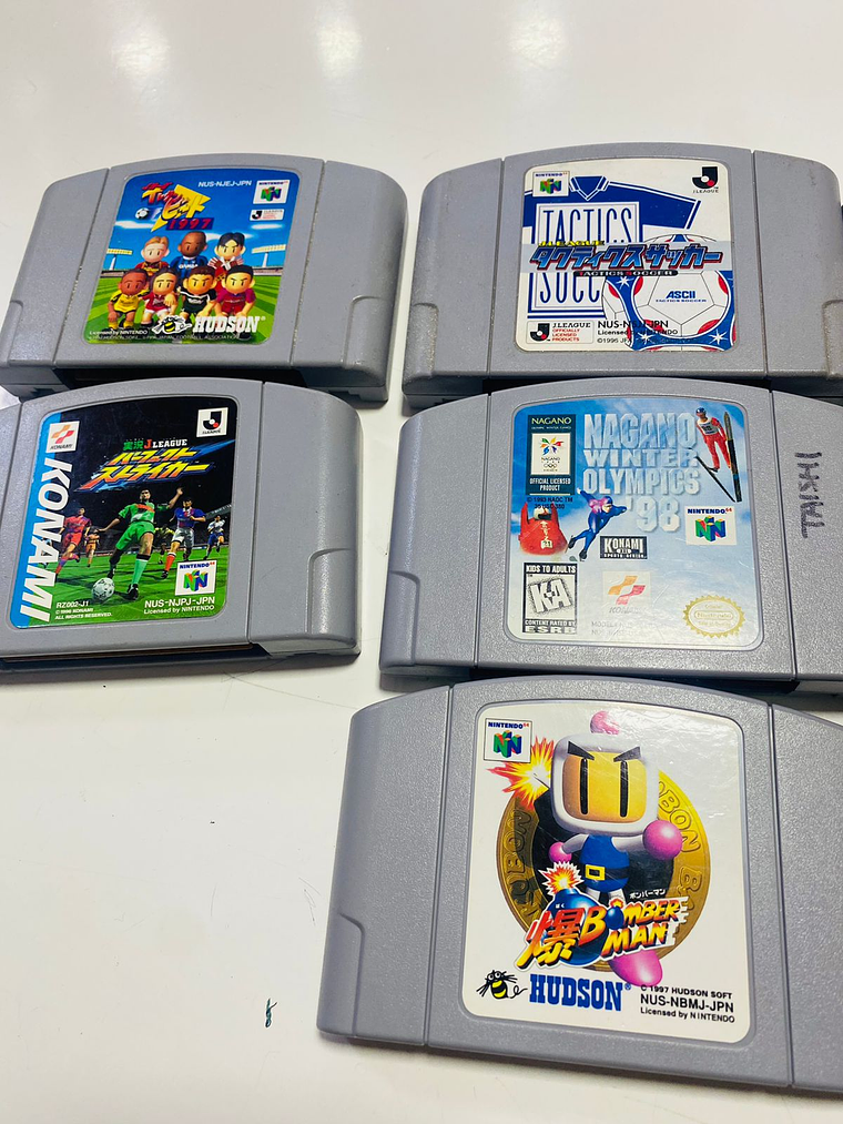 CONSOLA NINTENDO 64 CON UN CONTROL 4