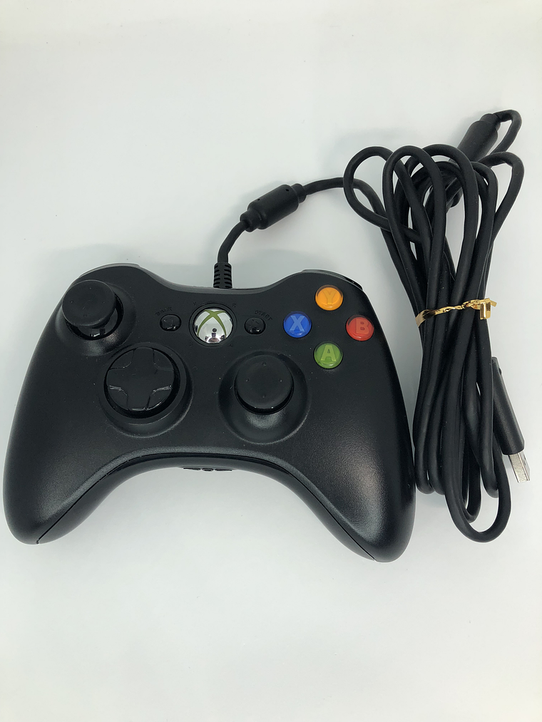 CONTROL XBOX 360 CON CABLE ORIGINAL 2