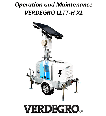 Operation and Maintenance VERDEGRO LLTT-H XL V1.1