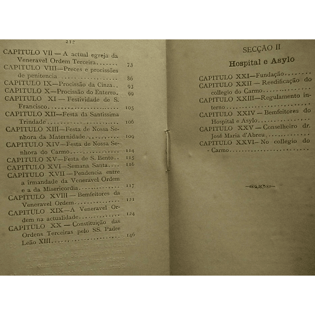 Coimbra Noticia Histórica Ordem 3ª Hospital/Asylo 1895 J. S. Barrico