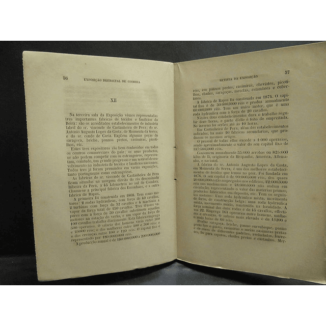 Coimbra Exposição distrital 1884 Revista-Conferências-Prémios