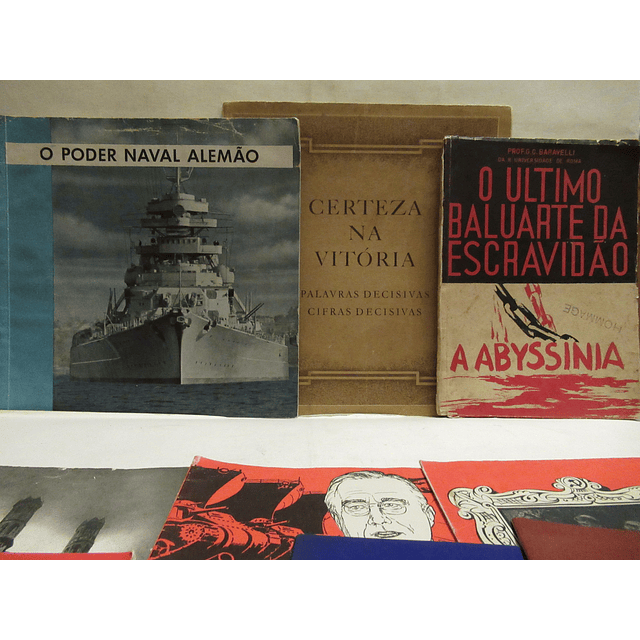 Segunda Grande Guerra 1938/45 Bolchevismo, Poder Naval, Bombas, F. Roosevelt...