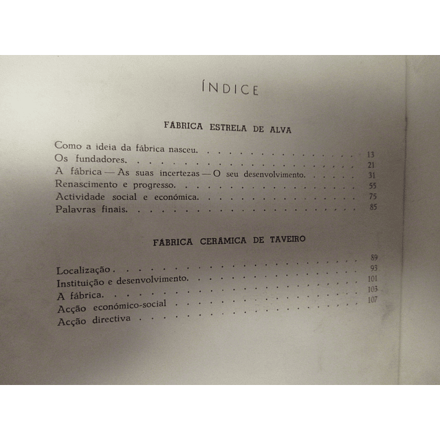 Estrela De Alva Fábrica De Cerâmica 1954 M. Ayres Falcão Machado