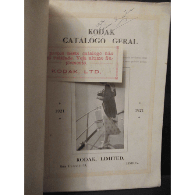 Catálogo Geral 1921 Kodak