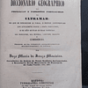 Dicionário Geográfico Províncias/Ultramar 1850 J.M. De Souza Monteiro