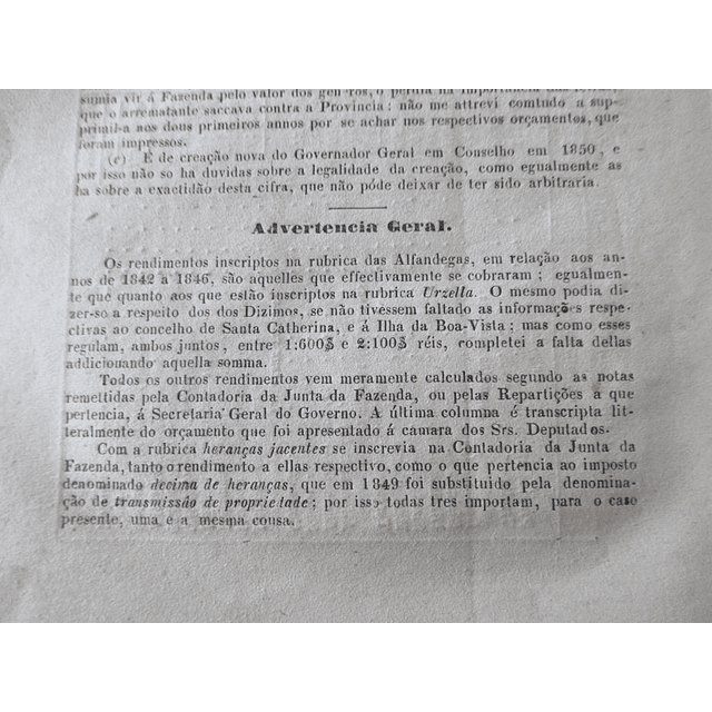 Dicionário Geográfico Províncias/Ultramar 1850 J.M. De Souza Monteiro