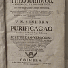 Manifesto Theo-Jurídico Canónico/Apolegetico Anno Cónegos Portuenses 1756 J. Vergolino