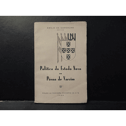 Póvoa De Varzim Politica Estado Novo 1936 Abílio De Carvalho - VENDIDO