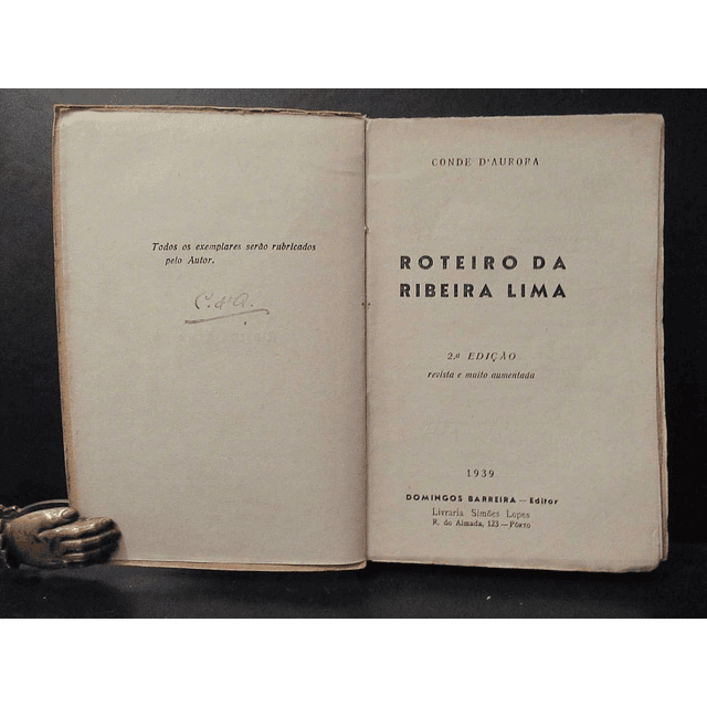 Roteiro Da Ribeira Do Lima 1939 Conde D`Aurora
