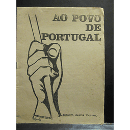 Ao Povo De Portugal(Alandroal) 1974 Augusto Garcia Toucinho