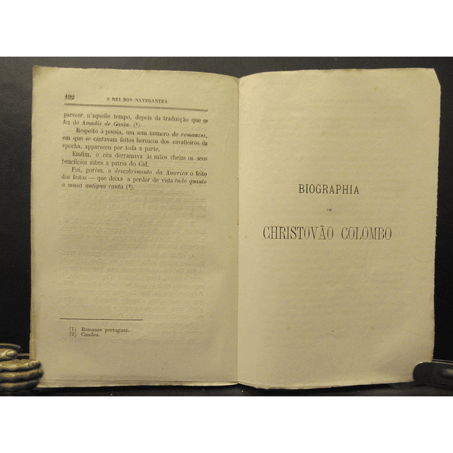 Rei Dos Navegantes/Cristóvão Colombo 1878 Visconde De Villas-Fortes